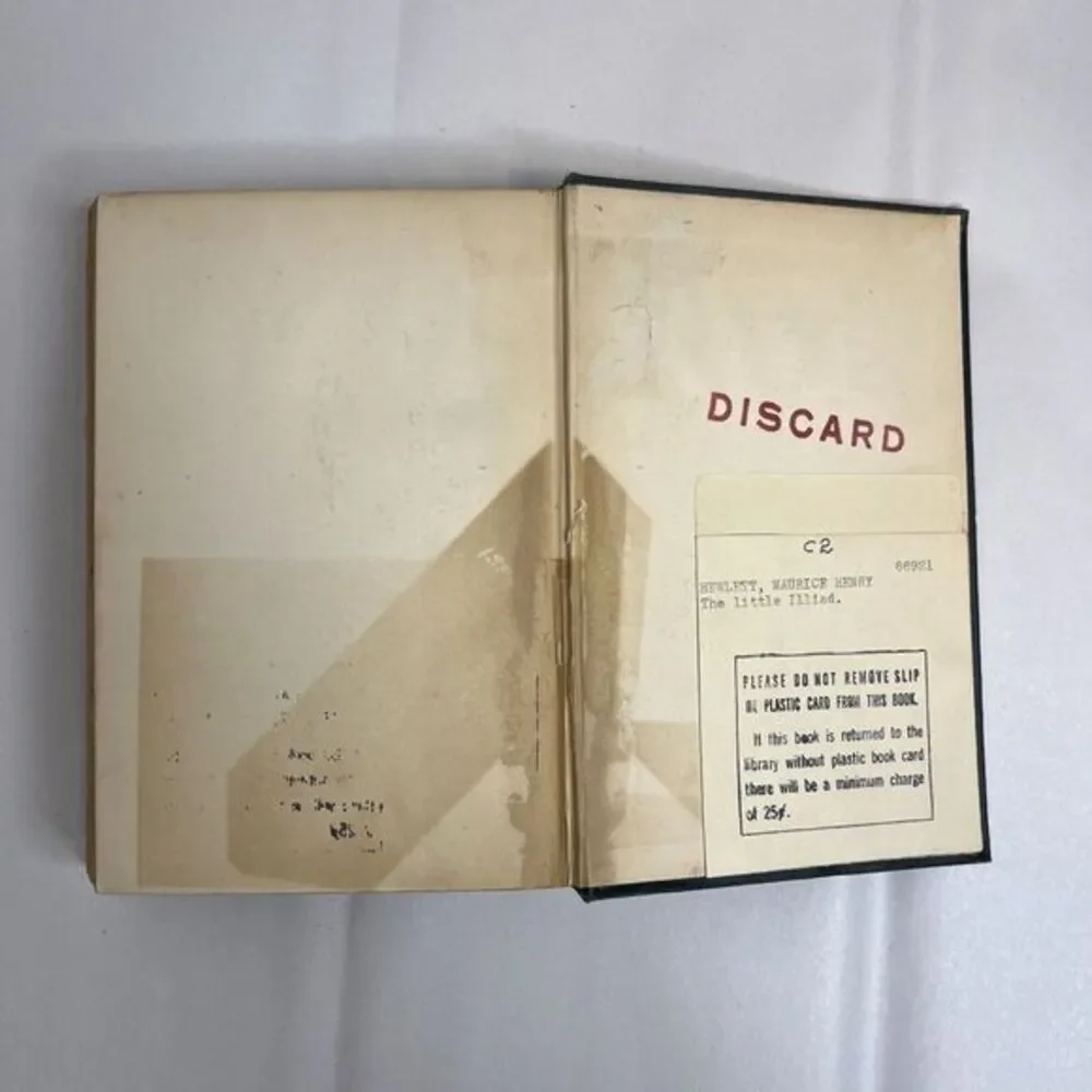 Maurice HEWLETT / The Little Iliad‎ 1st Edition 1915